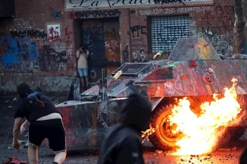 Convocan una marcha a la casa de Piñera en su cumpleaños y tras 45 días de protestas