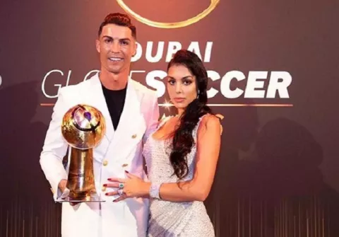 Cristiano Ronaldo gana por sexta vez el premio Globe Soccer