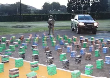 Senan decomisa cargamento de drogas en Costa Arriba de Colón