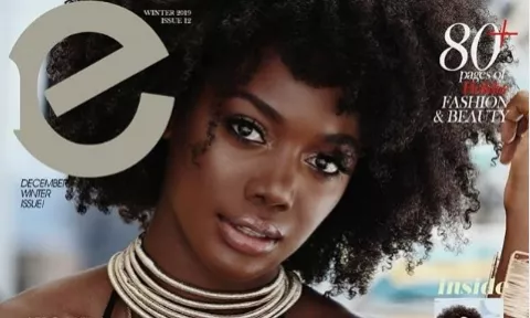 Erika Parker es portada de revista internacional Elléments Magazine