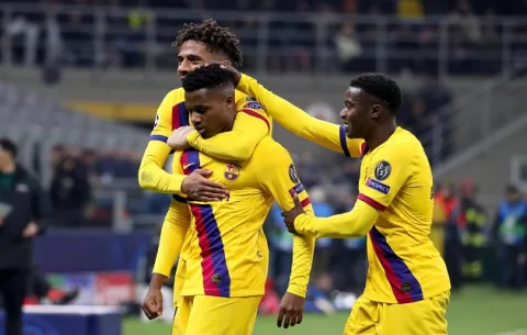Ansu Fati y el Barcelona ponen fin al camino del Inter en Champions