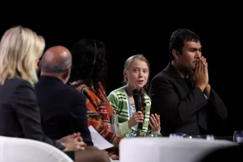 La activista Greta Thunberg es la "persona del año" para la revista Time