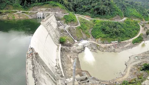 Hidroeléctricas bajan la producción de energía en el país