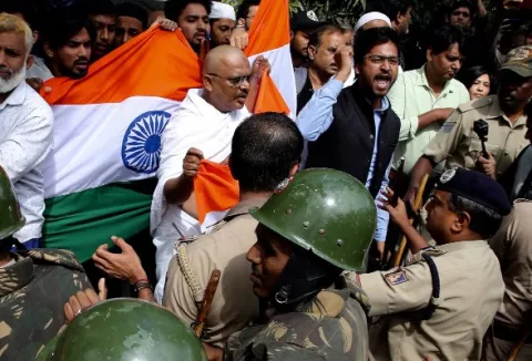 La población en India se vuelca a las calles contra la ley de inmigración que excluye a musulmanes