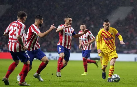  Messi vuelve a sentenciar al Atlético  Madrid