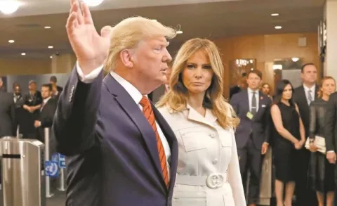 Un dormitorio aparte, así es la vida de Melania Trump en la Casa Blanca