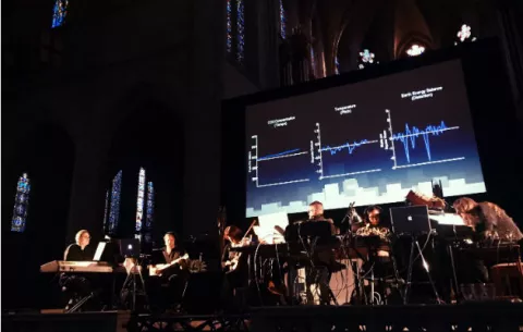 Músicos y científicos usan al cambio climático como compositor