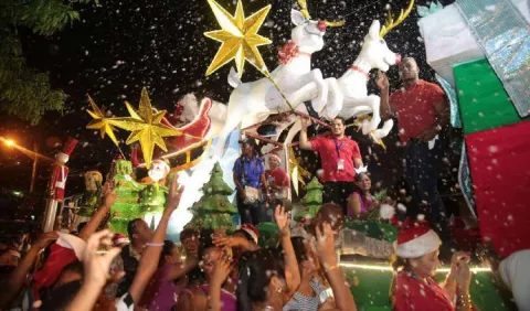 Desfile de Navidad con mucha magia para todos los panameños