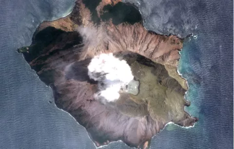 Al menos 16 víctimas mortales por erupción de volcán en Nueva Zelanda