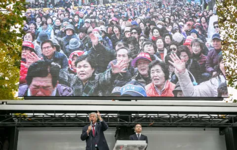 Pastor coreano lidera un auge conservador