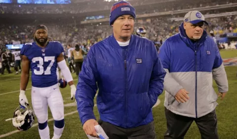 Los Giants de Nueva York despidieron a Pat Shurmur