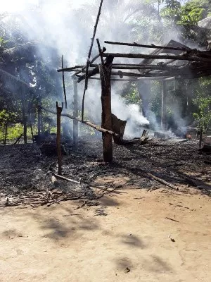 Un niño de año y ocho meses muere calcinado al incendiarse su vivienda en Barú