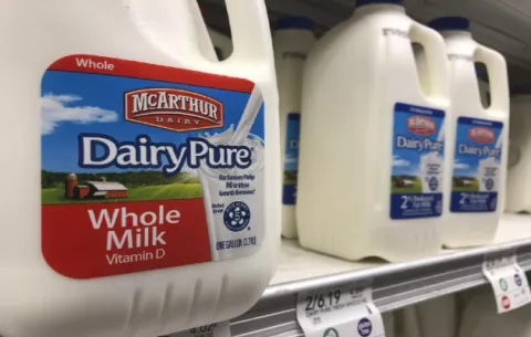 La leche ya está pasando de moda