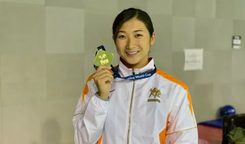 Atleta japonesa de 19 años recibe el alta tras ser ingresada por leucemia