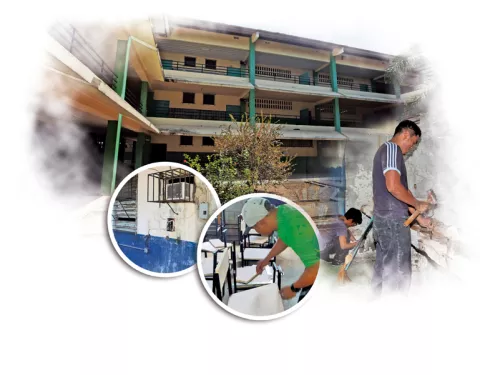Los municipios podrían reparar unas 800 escuelas