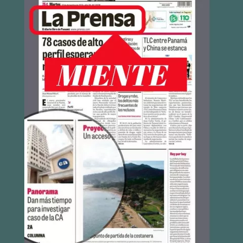 La Prensa vuelve a mentir en caso Caja de Ahorros, el  proceso está en casación de la Corte