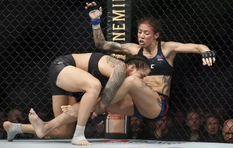 Amanda Nunes prolonga su reinado en la UFC tras vencer a Germaine de Randamie