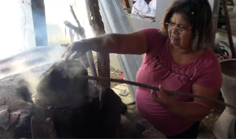 Procedimientos y técnicas artesanales de la materia prima del Sombrero Pintao, un arduo trabajo