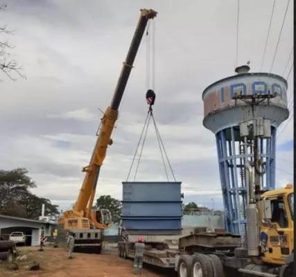 Invierten $20 millones para mejorar la producción de agua potable en la potabilizadora de Los Algarrobos