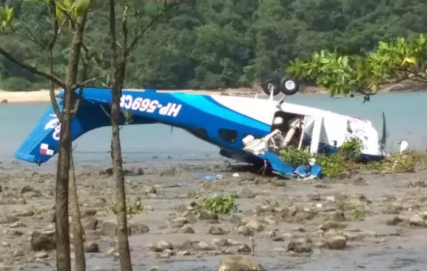 Avioneta cae al mar en Veracruz, cinco personas resultaron con lesiones leves  