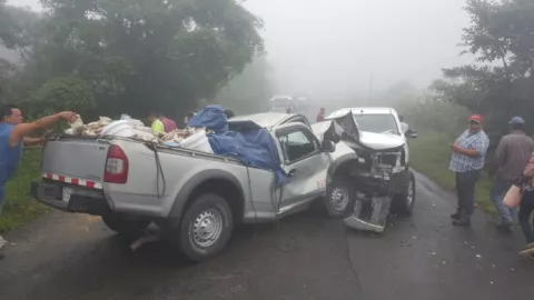 Dos heridos deja accidente de tránsito en la cordillera entre Chiriquí y Bocas