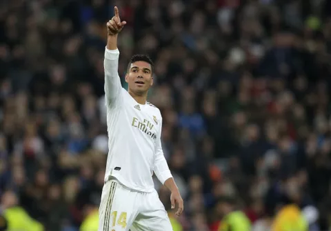 Casemiro con un doblete en triunfo del Real Madrid