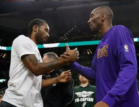 Kobe Bryant dio un consejo a Kawhi Leonard que lo pone a dudar sobre viajar en helicóptero