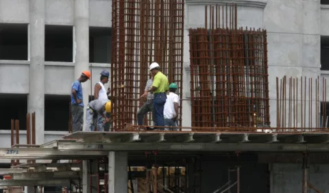 Inversiones en la construcción suben un 6 por ciento