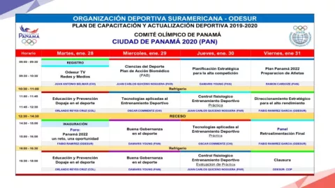 Dictan curso de Planificación y Actualización Deportiva en el Comité Olímpico 