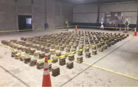 Decomisan más de una tonelada de droga en el provincia de Veraguas