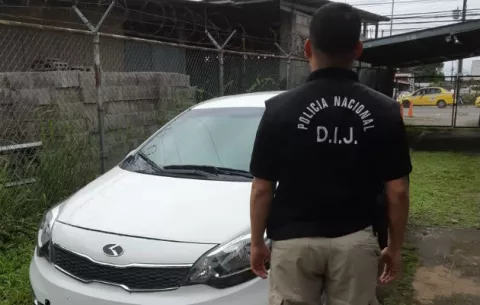 La DIJ en el distrito Changuinola recupera vehículo hurtado