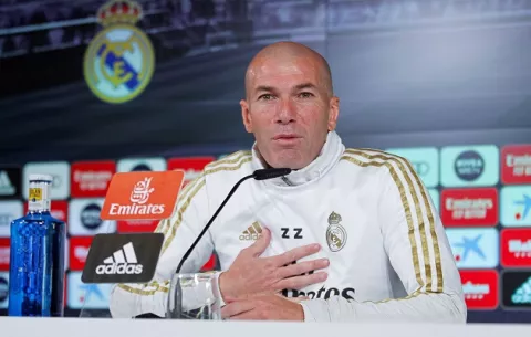Zidane sobre sus triunfos como técnico: 'Acepto que puedo tener flor, soy un afortunado de la vida'