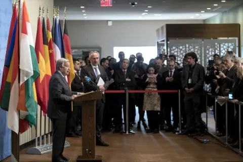 Irán le asegura a la ONU que no busca "escalada" ni "guerra" pero se defenderá de cualquier agresión