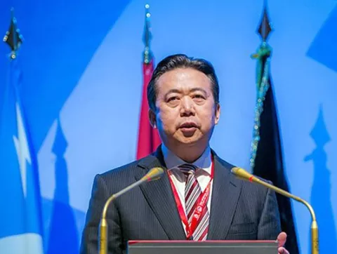 Condenan a más de 13 años de cárcel al expresidente chino de Interpol por corrupción