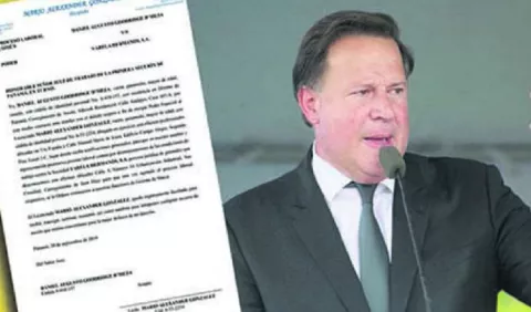 Juan Carlos Varela no se presenta a citación al juzgado y su empresa busca acuerdo