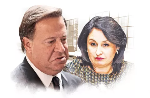 Kenia Porcell y Juan Carlos Varela acumulan 17 denuncias en el Ministerio Público