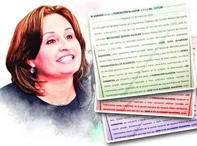 Exprocuradora Kenia Porcell transfiere bienes a la fundación Alvapor