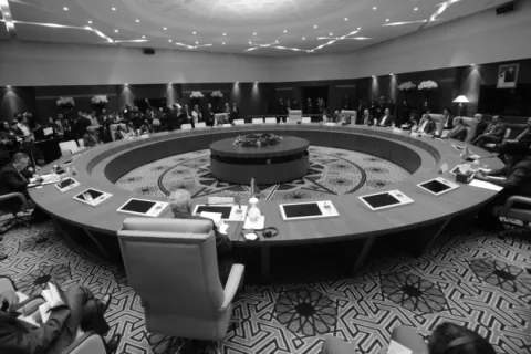 El reparto de Libia