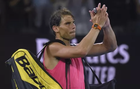 Rafael Nadal se despidió del Abierto de Australia, tras perder ante Dominic Thiem
