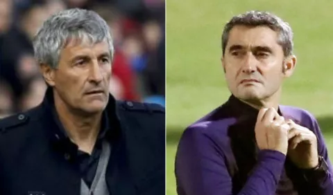 Barcelona echa a Ernesto Valverde y anuncia a Quique Setién como nuevo técnico