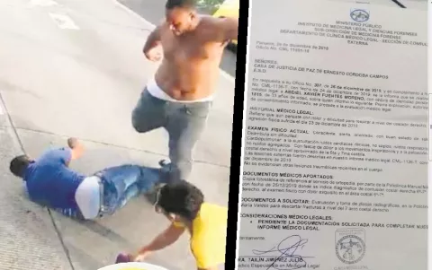 A la espera de radiografías para actuar legalmente contra taxista agresor