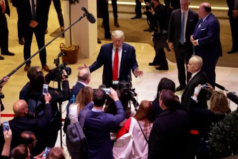 Donald Trump minimiza la severidad de las lesiones cerebrales que sufrieron las tropas estadounidenses
