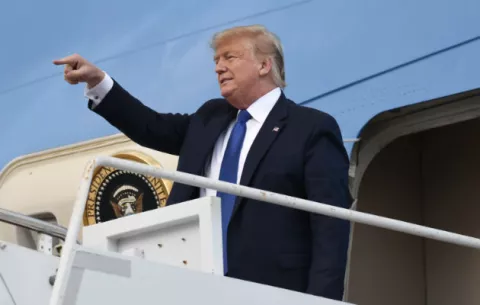 Las pizzas vuelven a los colegios de Estados Unidos por orden del presidente Trump