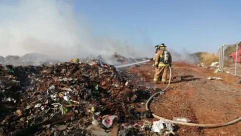 En menos de una semana arde otro vertedero en la región de Azuero