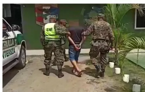 Capturan en Darién a panameño por presunto trasiego de sustancias ilícitas 