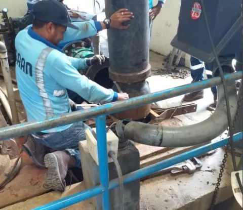 Planta potabilizadora de Chame trabaja a un 50% por reparaciones
