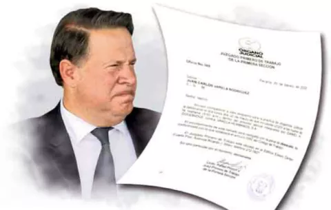 Juez de Trabajo vuelve a citar al expresidente Juan Carlos Varela por conflicto laboral