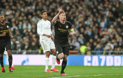 Manchester City vence a Real Madrid y  se encarrila a los cuartos de la Champions