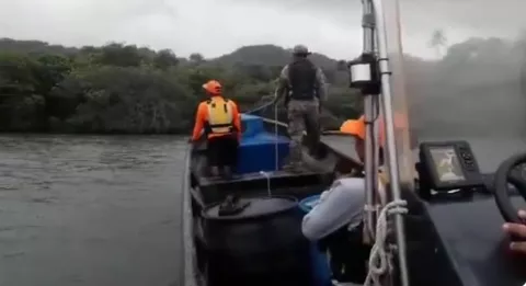 Sigue la búsqueda del joven colombiano que desapareció en Isla Mamey en la Costa Arriba de Colón