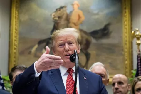 Donald Trump se pronunciará sobre la situación del coronavirus